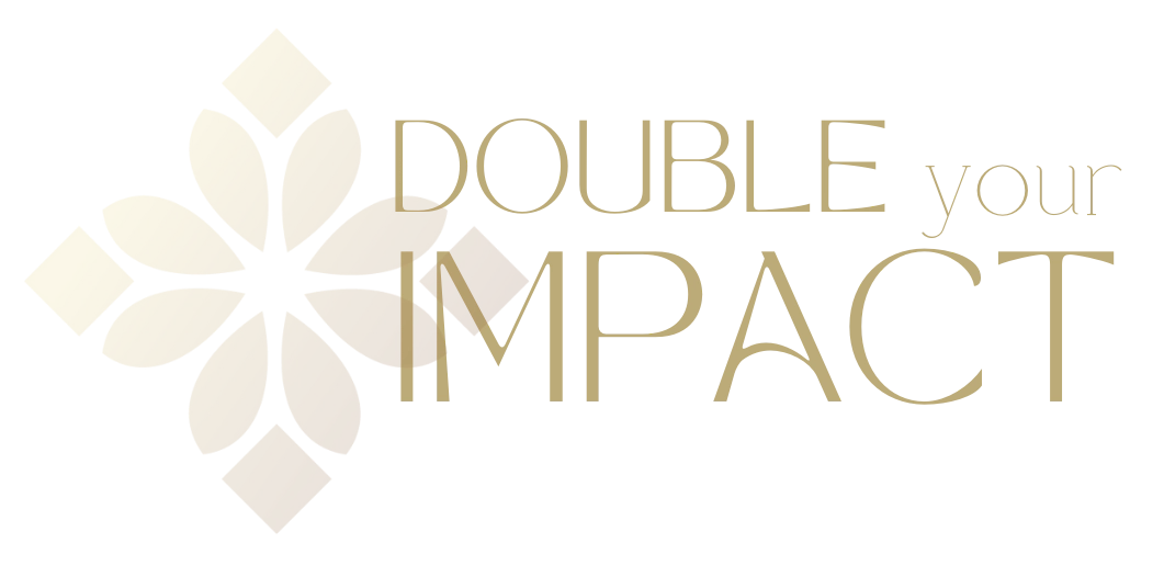 Double Your Impact Double Your Impact heading text.
